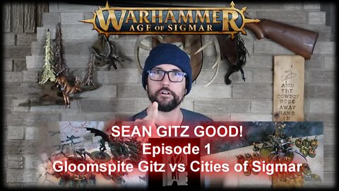 Age of Sigmar Battle Report - Cities of Sigmar Anvilguard vs Gloomspite Gitz 1000pts