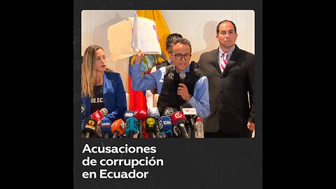 Candidato presidencial ecuatoriano acusa de corrupción a uno de sus rivales políticos