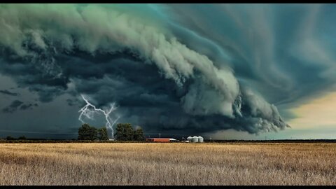 Had A Little Texas Storm Roll In - Tried To Get Some Good Lightning - Pretty Mild Storm