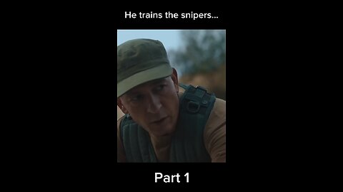 He trains the snipers… #movie