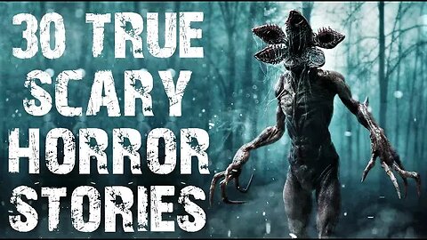 30 TRUE Disturbing Scary Stories told In The Rain | Horror Stories To Fall Asleep To
