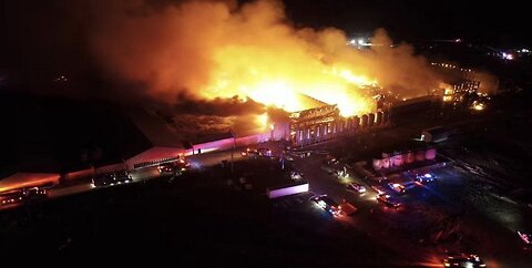 Several chicken farms have been set on fire in the past 24 hours across Texas.