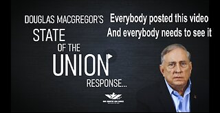 Douglas Macgregor State of the Union Response