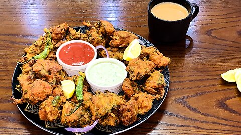 Crispy Chicken Pakora Recipe | Street Style Chicken Pakora | Easy Snack Recipe