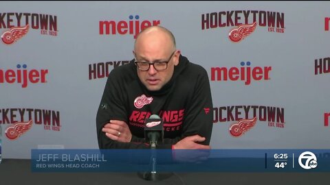 Blashill: Red Wings 'need to find a way to be mentally tough' after 9-2 loss