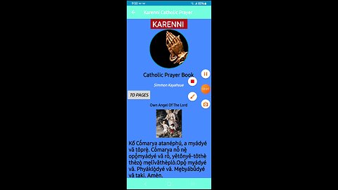 Karenni Catholic prayer app