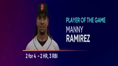MLB The Show 22 Manny Ramirez Franchise Gameplay Day 16