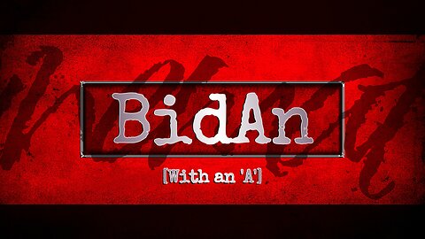 I.T.S.N. is proud to present: 'BidAn (with an A)' May 26. You Must See This and SHARE this!!