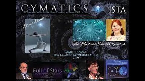 Cymatics The Art and Science of Making Sound Visible - 2017 Conference