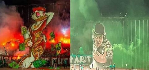 Raja Casablanca Fans - incredible atmosphere - Derby Casablanca