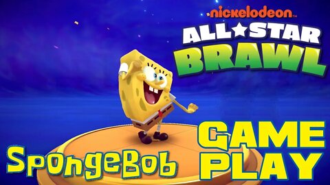 🎮👾🕹 Nickelodeon All-Star Brawl - SpongeBob - Nintendo Switch Gameplay 🕹👾🎮 😎Benjamillion