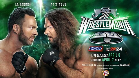 LA Knight vs. AJ Styles