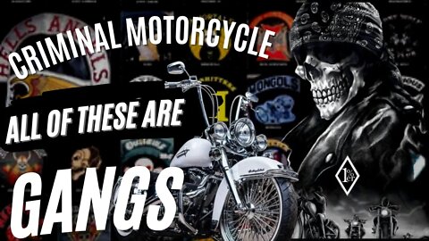 ALL OF THESE ARE MOTORCYCLE GANGS | HAMC AOA PAGANS MONGOLS