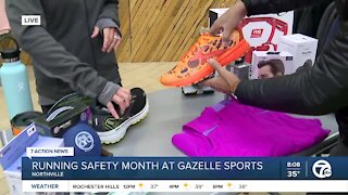 Running Safety Month at Gazelle Sports