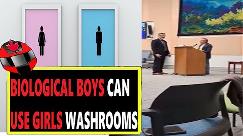 Ottawa Father kicked out of school board meeting for QUESTIONING WASHROOM POLICY for TRANS