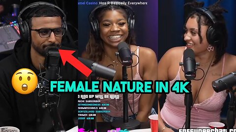 Myron Exposed Female Nature In 4K After The Girls Were Asked A Very Tricky Question
