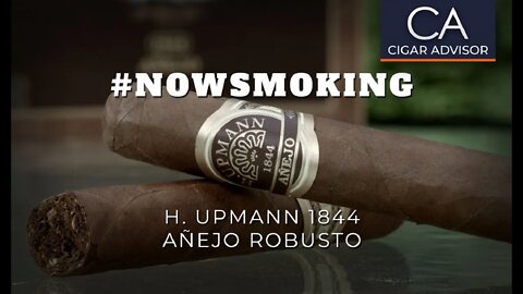 #cigars #cigarreview #nowsmoking: H. Upmann 1844 Añejo Robusto