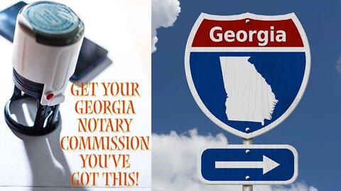 Get Your Notary Commission & Your Peaches Down In Georgia. No Training Needed?