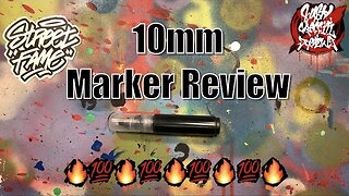 Street Fame 10mm cutter Graffiti Marker Review