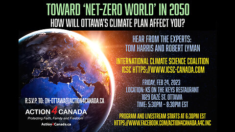 Toward Net Zero World - How Will Ottawa's Climate Plan Affect You?