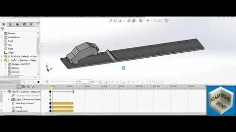 CAR ANIMATION IN SOLIDWORKS