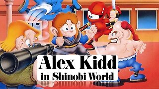 Alex Kidd in Shinobi World - Master System - Round 3 Robster
