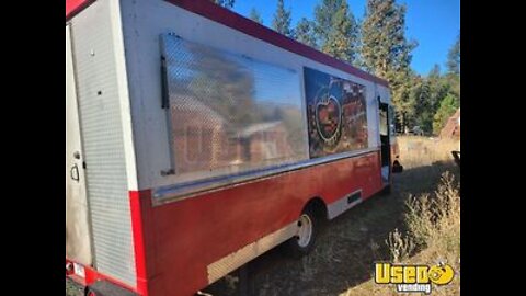 Used 27' Chevy P30 Step Van Food Truck with 2017 Kitchen Build-Out for Sale in Montana