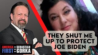 They Shut me up to Protect Joe Biden. Tara Reade with Sebastian Gorka on AMERICA First