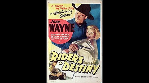 Riders of Destiny Western full lenght colorized movie John Wayne 1933