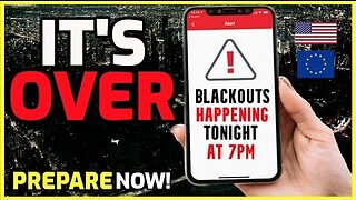 DID YOU GET THIS TEXT?? "PREPARE FOR EMERGENCY BLACKOUTS" GET READY!