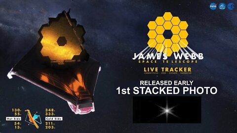 BREAKING! JWST 1st Stacked Photo! - James Webb Tracker! #NASA #WEBB
