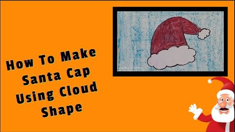Easy Crafts For Kid | Santa Cap Craft |Santa Cap Craft Paper For Affordable Printables