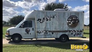 Low Mileage 2019 Chevy Express 350 Coffee Truck | Commercial Mobile Cafe for Sale in Texas