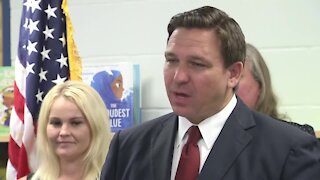 Florida Gov. Ron DeSantis makes education announcement in St. Petersburg