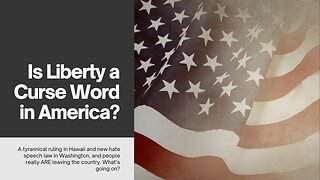Liberty – curse word in America?