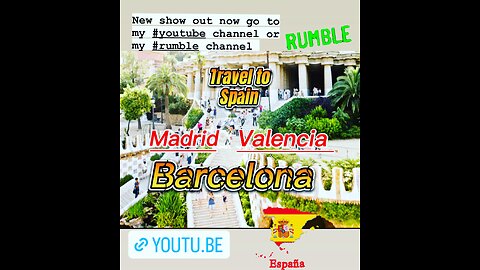 Travel to Spain. Enjoy Madrid, Barcelona and Sevilla. My celebration 🍾 to this awesome country .