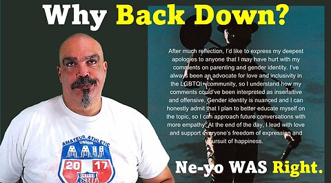 The Morning Knight LIVE! No. 1110- Why Back Down? Ne-Yo WAS Right