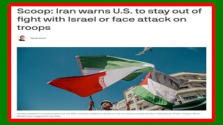 IRAN Tells US to Stay Out of Fight with ISRAEL - 4/15/24