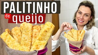 PALITINHO DE QUEIJO RECEITA SIMPLES COM 3 INGREDIENTES