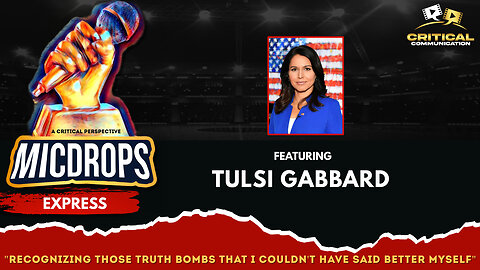 Tulsi Tells The TRUTH