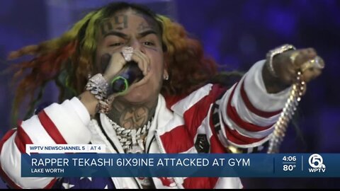 Tekashi 6ix9ine assaulted at gym in Palm Beach County