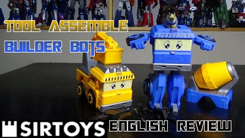 Video Review for the Tool Assemble Builder Bots