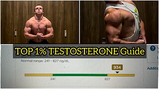Testosterone Optimization Full Guide (934 ng/dl)