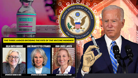 Two Female Judges Reinstate Biden's Vaxx Mandate After 'Powerball Lottery'