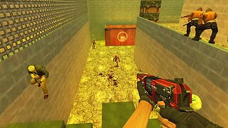 Counter-Strike: Zombie Escape Mod - ze_blackmesa on HSquad