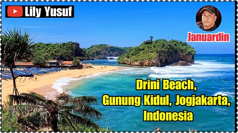 Drini Beach, Gunung Kidul, Jogjakarta, Indonesia