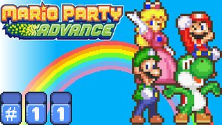 [Battle of the stache] Let's Play: Mario Party Advance: Episode 11