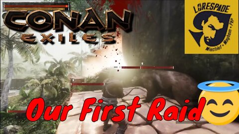 We Go On Our First Ever Raid In Conan Exiles And Had Some Serious Fun Robbing People