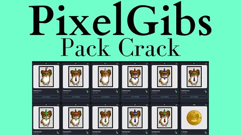 PixelGibs Pack Crack On WAX!