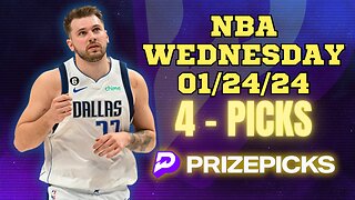 #PRIZEPICKS | BEST #NBA PLAYER PROPS FOR WEDNESDAY | 01/24/24 | BEST BETS | #BASKETBALL | TODAY